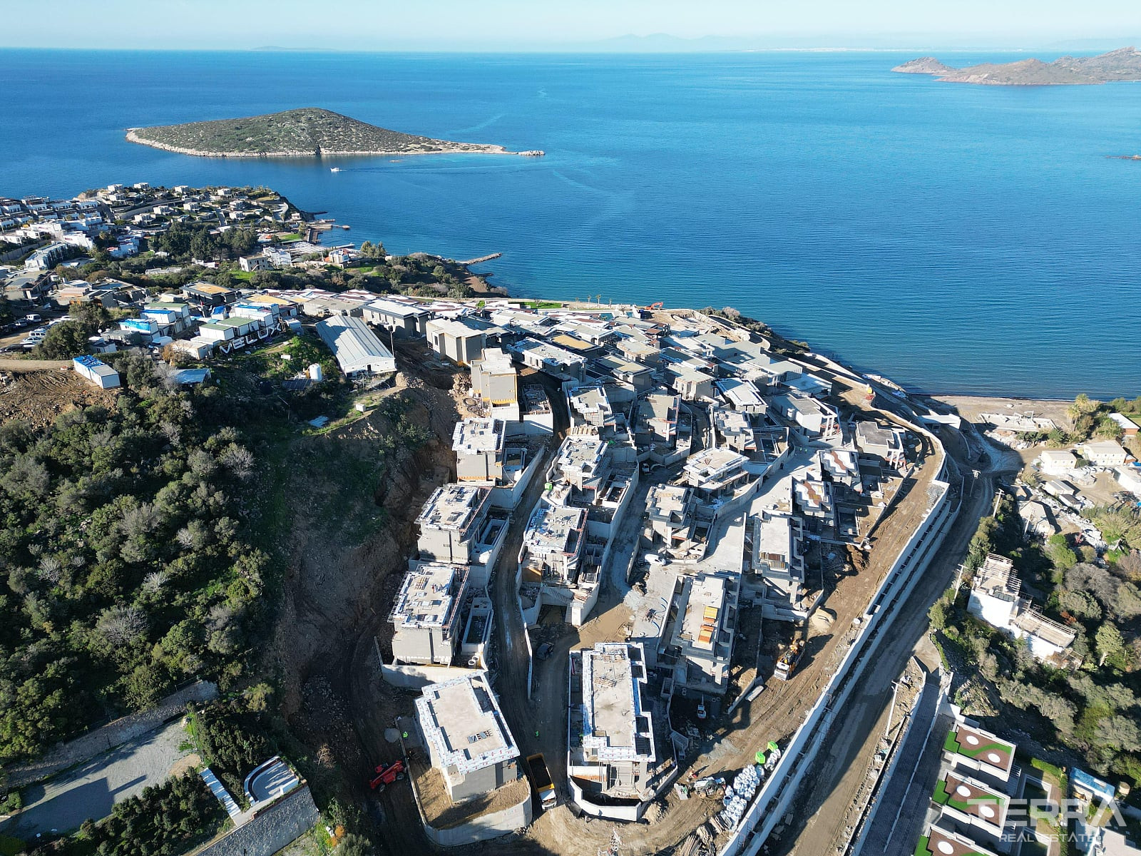 Muğla, Bodrum’da Denize Sıfır Sitede Satılık Müstakil Villalar - 127077