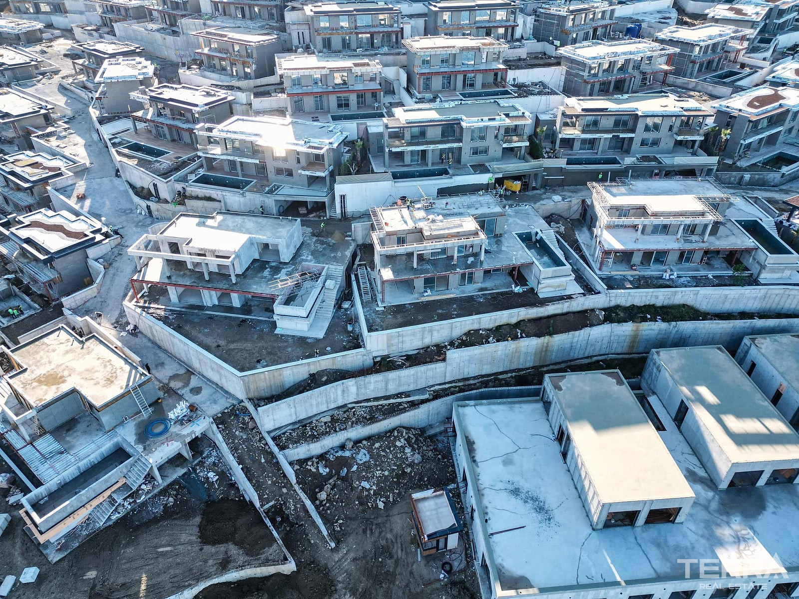 Muğla, Bodrum’da Denize Sıfır Sitede Satılık Müstakil Villalar - 127079