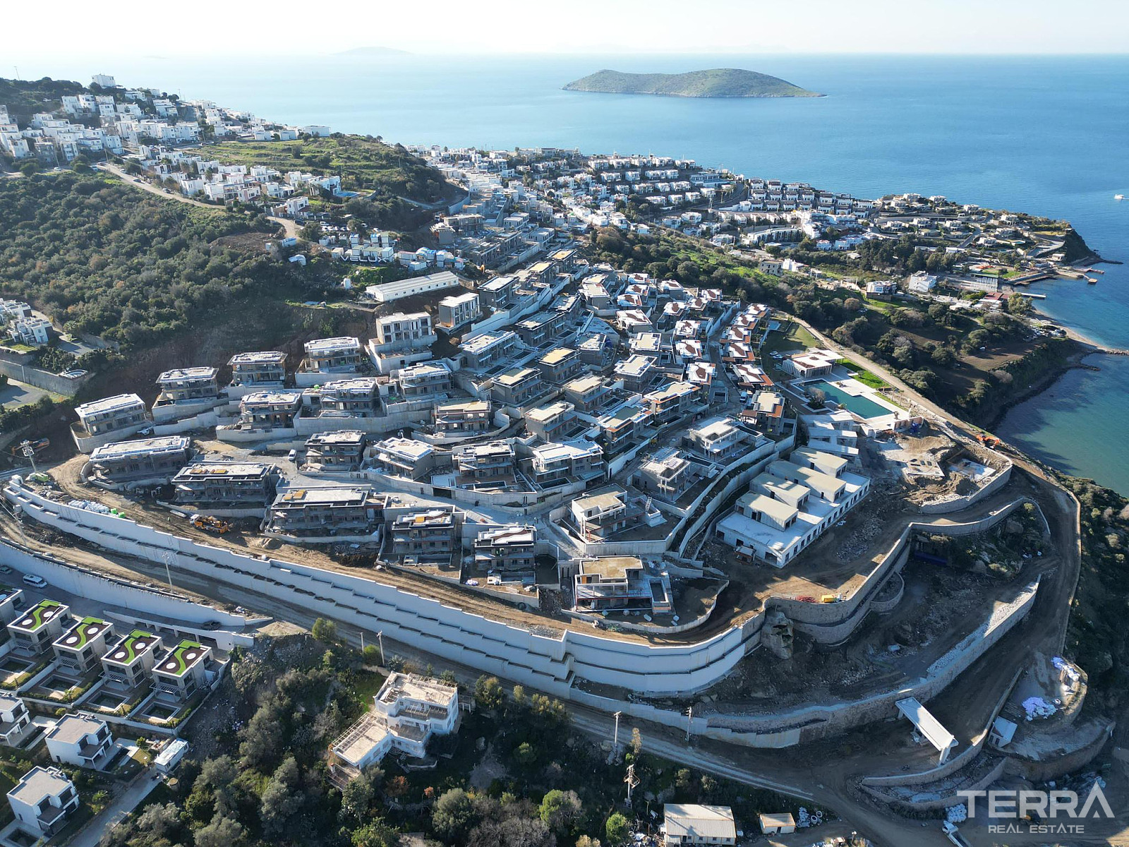 Muğla, Bodrum’da Denize Sıfır Sitede Satılık Müstakil Villalar - 127081