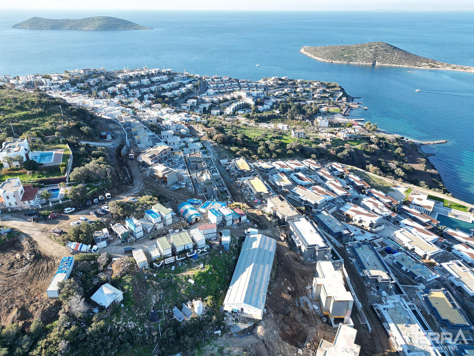 Muğla, Bodrum’da Denize Sıfır Sitede Satılık Müstakil Villalar - 127085