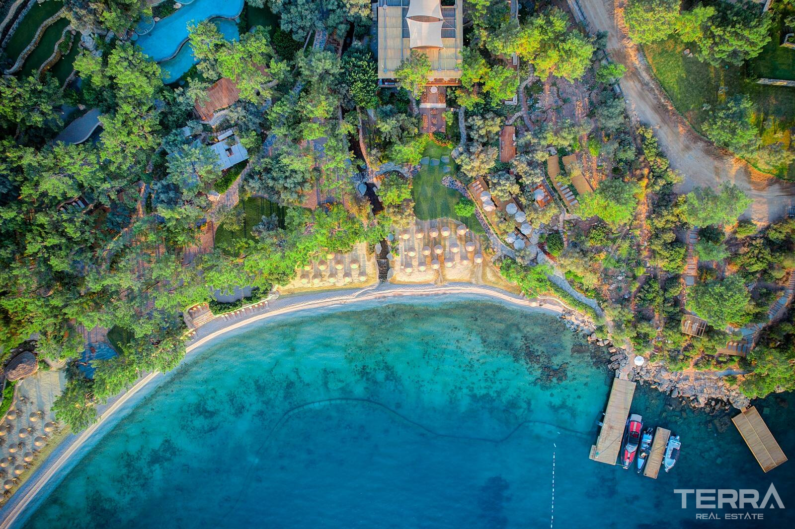 Muğla, Bodrum'da Deniz Manzaralı Satılık Sıfır Daireler - 127093
