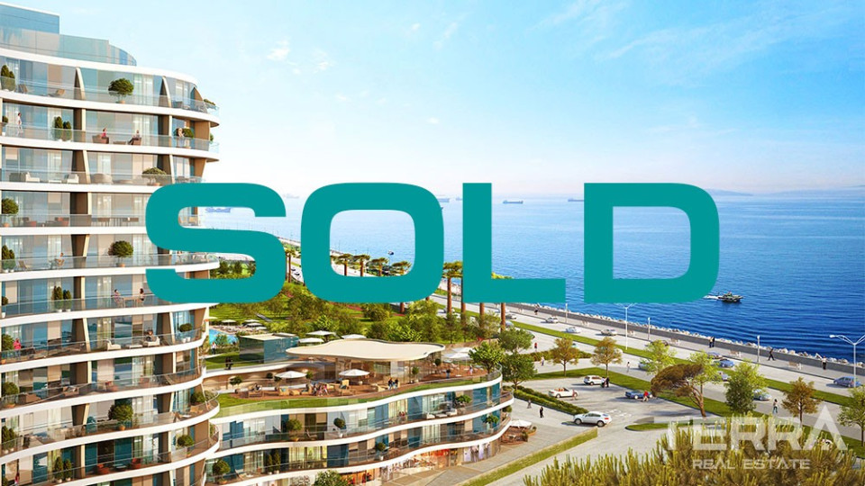 Exclusive seafront apartments for sale in Kartal, Istanbul