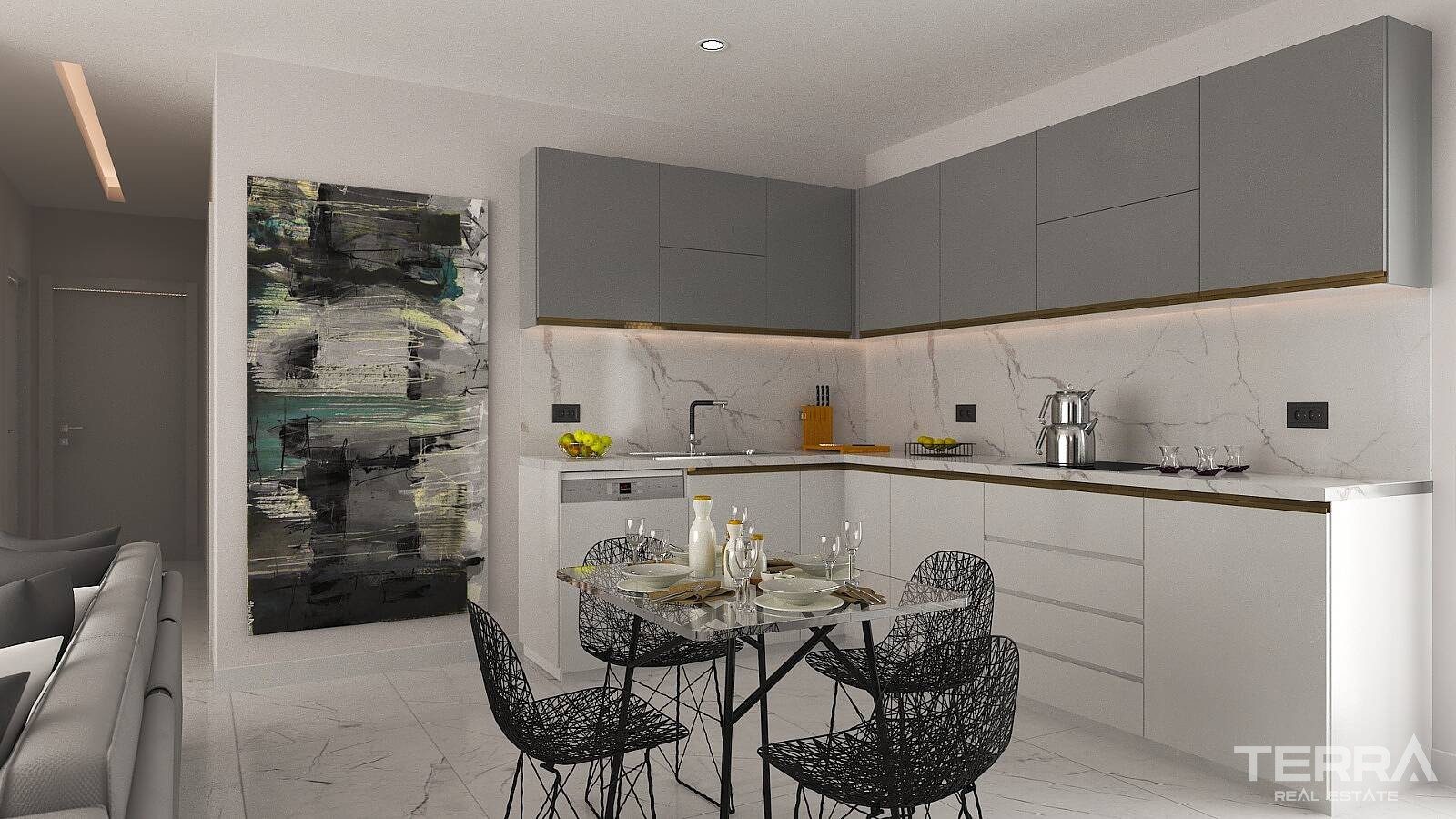 Sea View Apartments for Sale in Bodrum, Muğla, Turkey - 127269