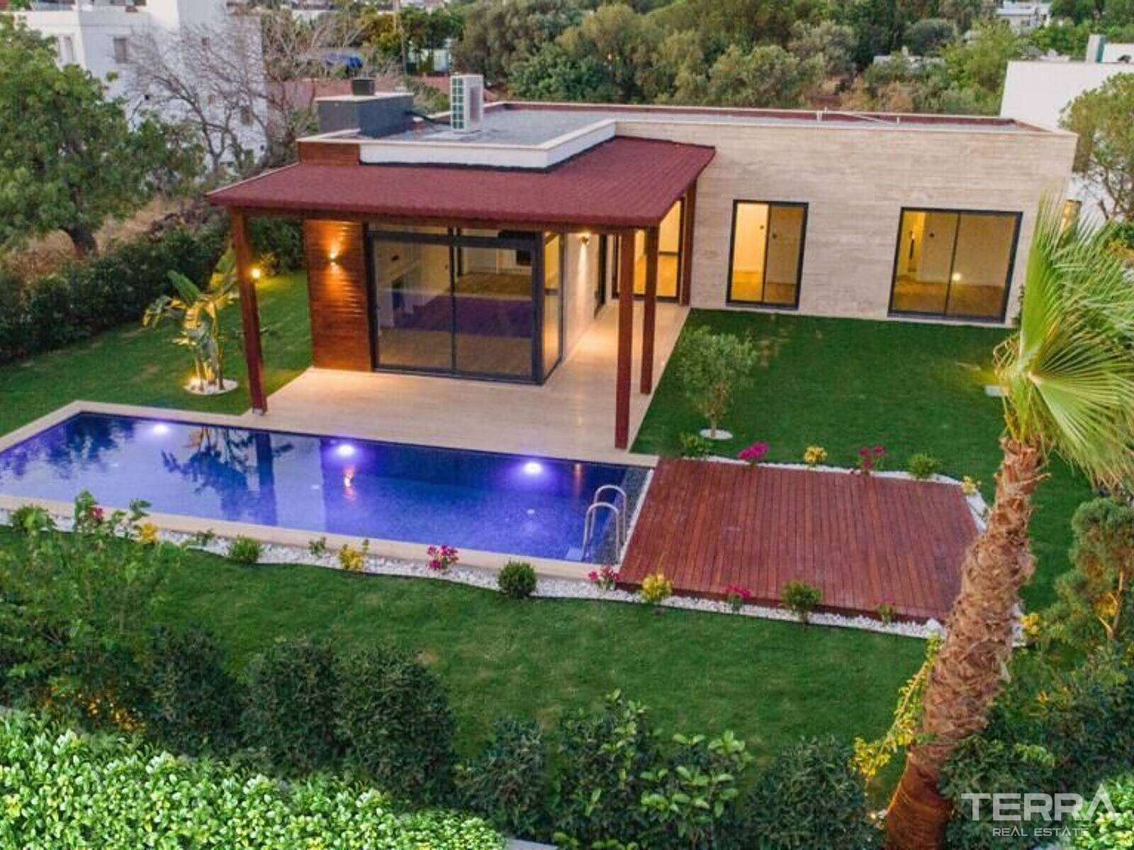 Detached Villas for Sale in Bodrum, Muğla, Turkey - 127299