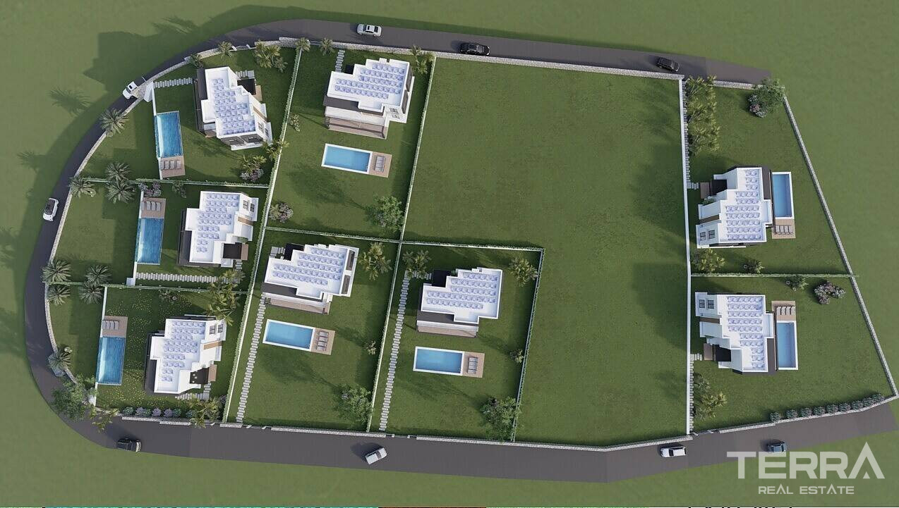 Detached Villas for Sale in Bodrum, Muğla, Turkey - 127410