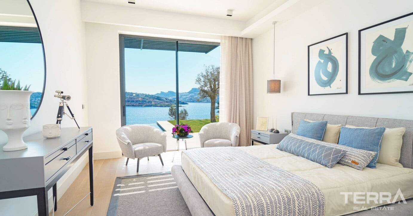 Muğla, Bodrum'da Deniz Manzaralı Satılık Lüks Villalar - 127453