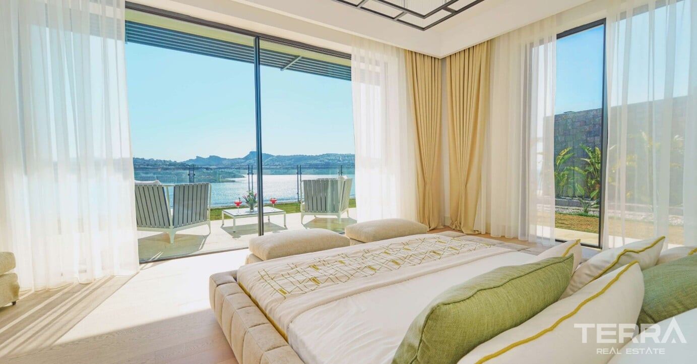 Muğla, Bodrum'da Deniz Manzaralı Satılık Lüks Villalar - 127454