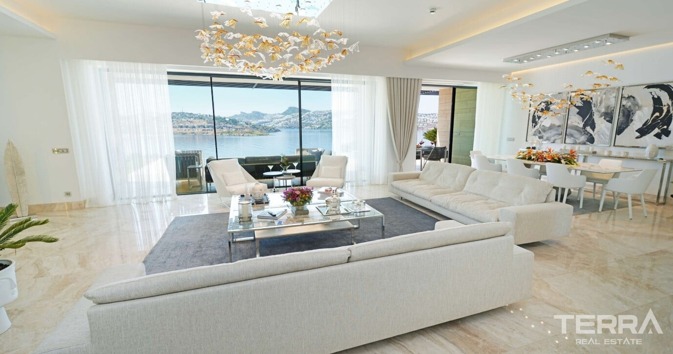 Muğla, Bodrum'da Deniz Manzaralı Satılık Lüks Villalar - 127455