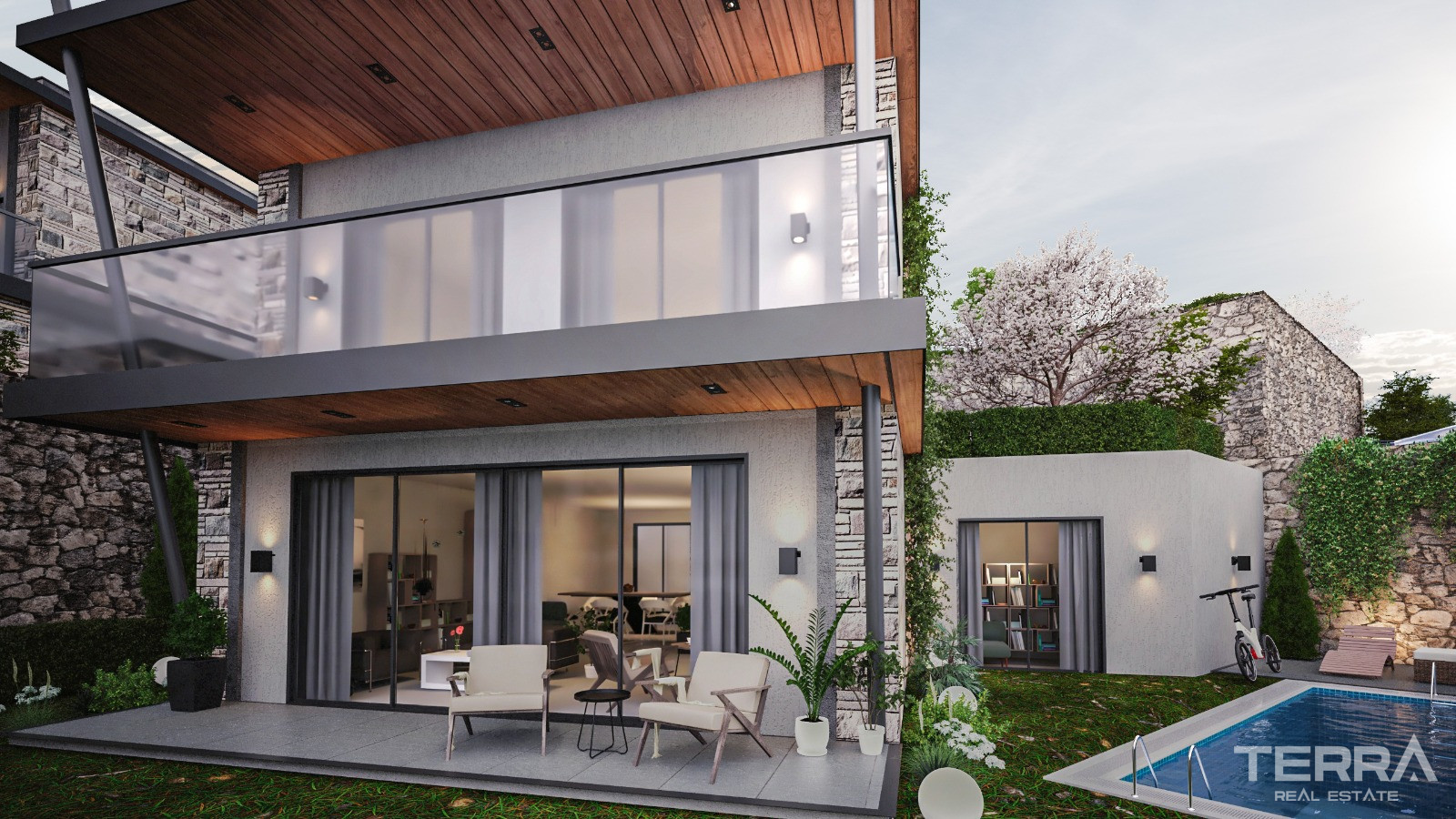 Detached Villas for Sale in Bodrum, Muğla, Turkey - 127583