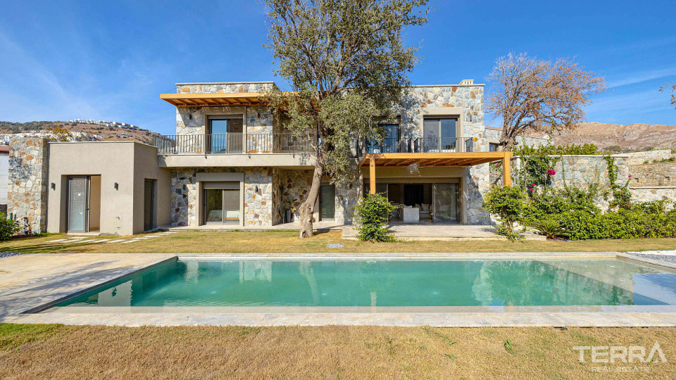 Muğla, Bodrum'da Özel Havuzlu Satılık Müstakil Villalar