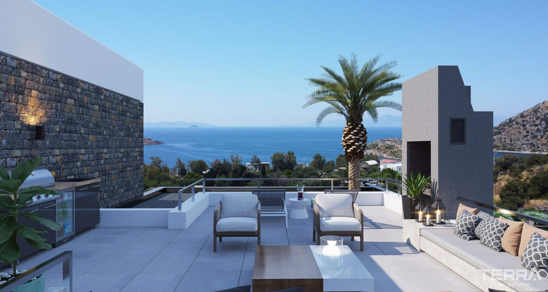 Sea View Villas for Sale in Bodrum, Muğla, Turkey - 127650