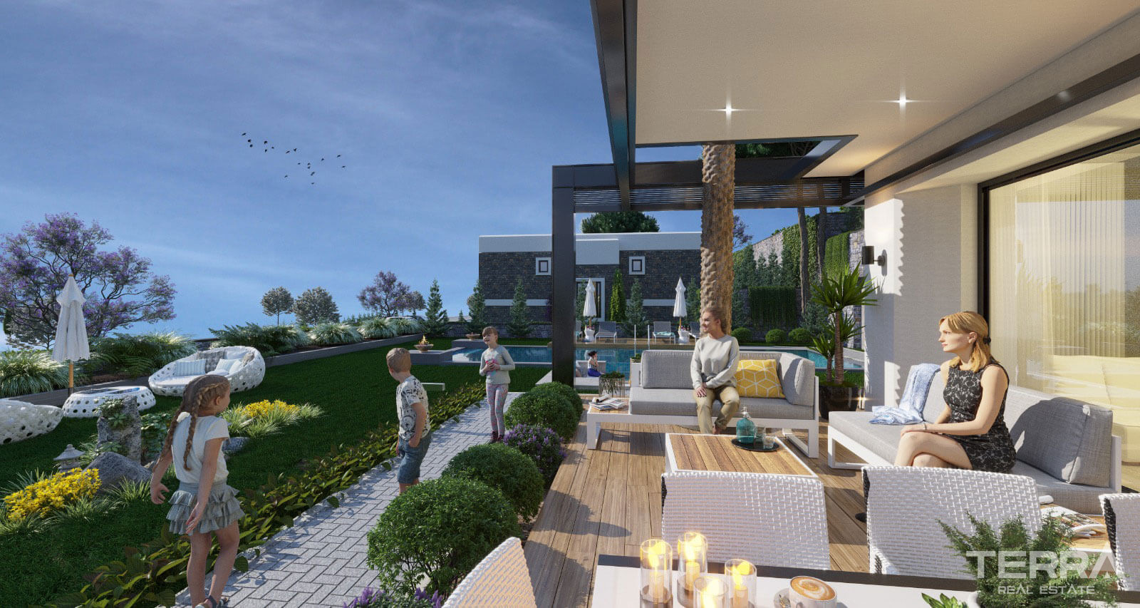 Sea View Villas for Sale in Bodrum, Muğla, Turkey - 127655