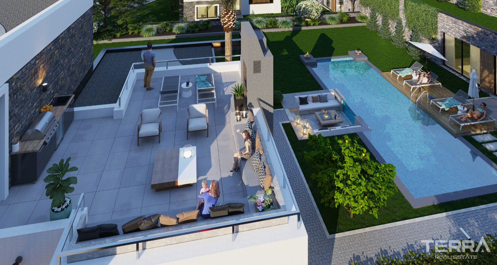 Sea View Villas for Sale in Bodrum, Muğla, Turkey - 127659