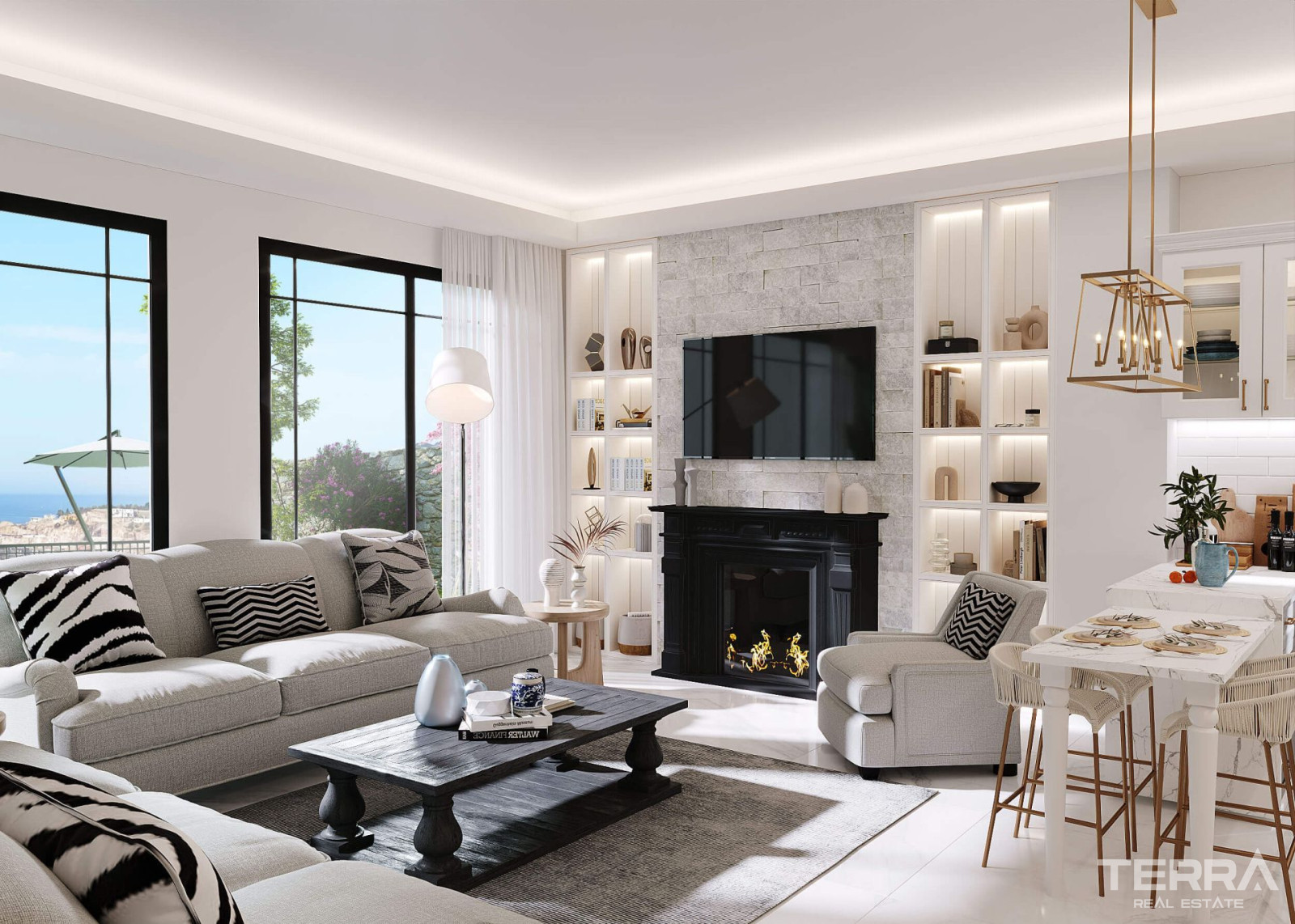 Sea View Villas for Sale in Bodrum, Muğla, Turkey - 127661