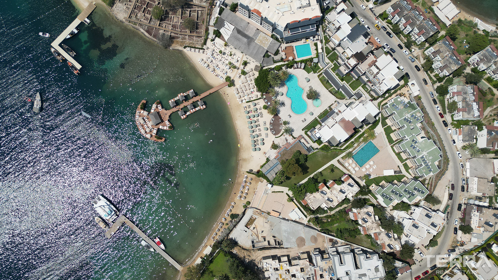 Flotte leiligheter med havutsikt til salgs i Bodrum, Muğla, Tyrkia - 127696