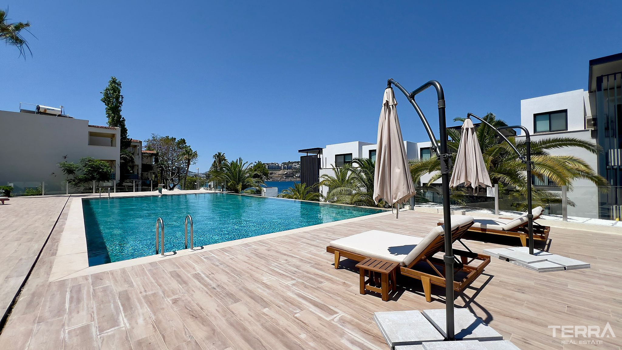 Flotte leiligheter med havutsikt til salgs i Bodrum, Muğla, Tyrkia - 127699