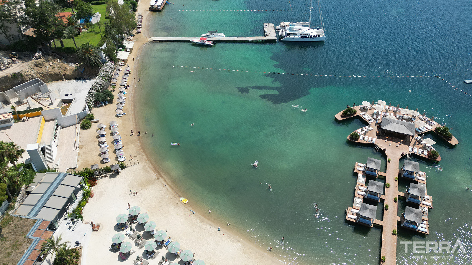 Flotte leiligheter med havutsikt til salgs i Bodrum, Muğla, Tyrkia - 127700