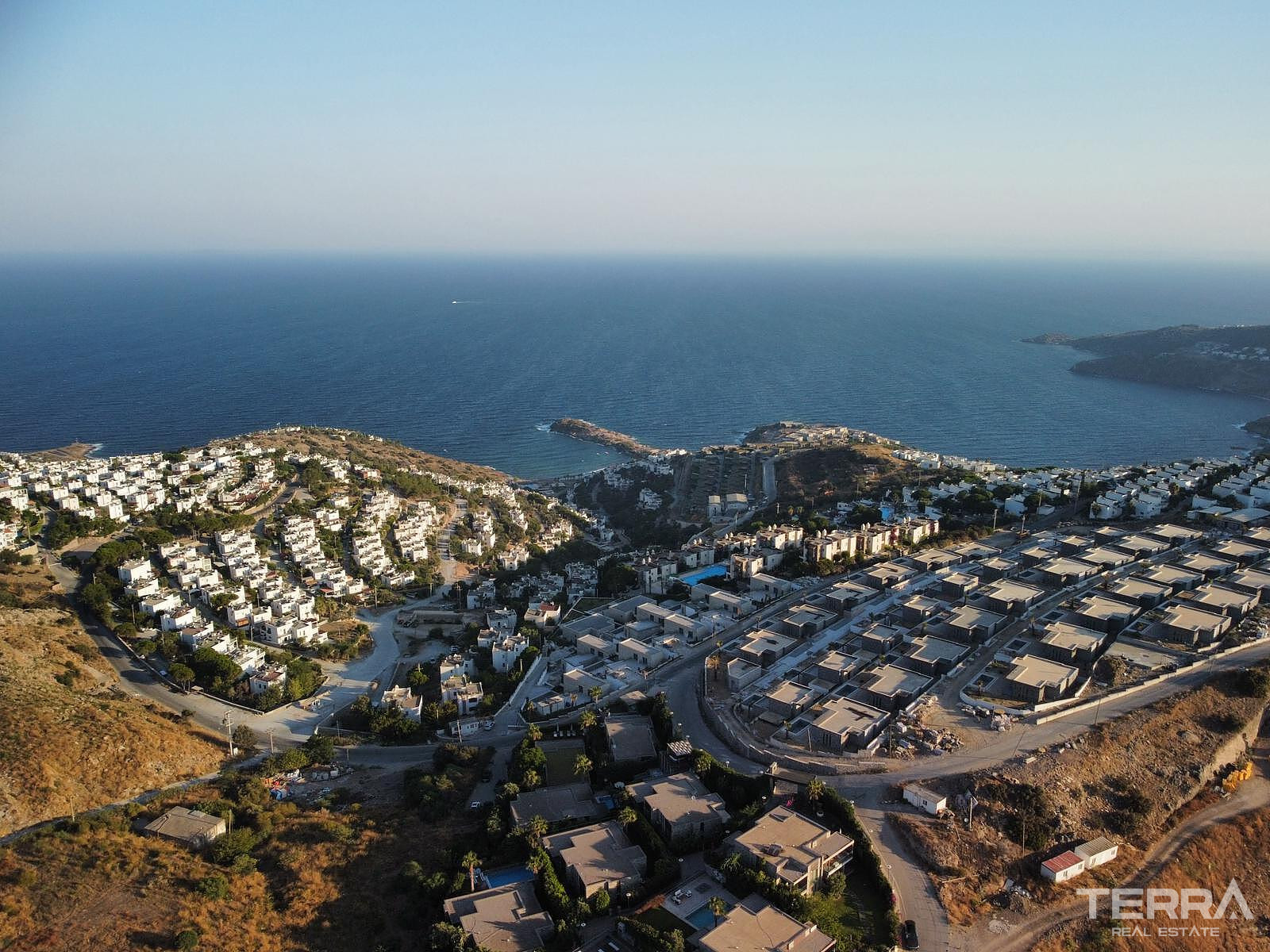Flotte villaer med havutsikt til salgs i Bodrum, Muğla, Tyrkia - 127798