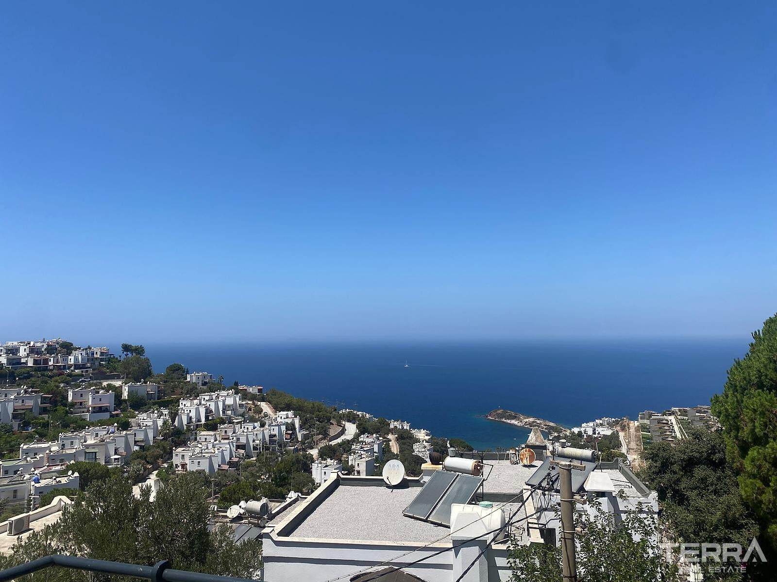 Flotte villaer med havutsikt til salgs i Bodrum, Muğla, Tyrkia - 127804