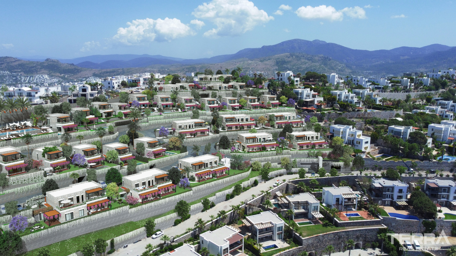 Sea View Apartments for Sale in Bodrum, Muğla, Turkey - 127956