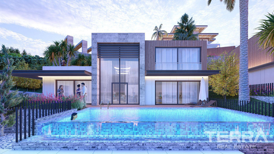 Sea View Villas for Sale in Bodrum, Muğla, Turkey - 127981