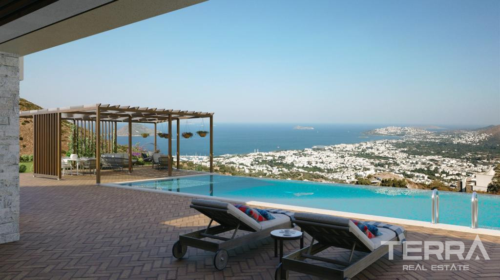Sea View Villas for Sale in Bodrum, Muğla, Turkey - 128010