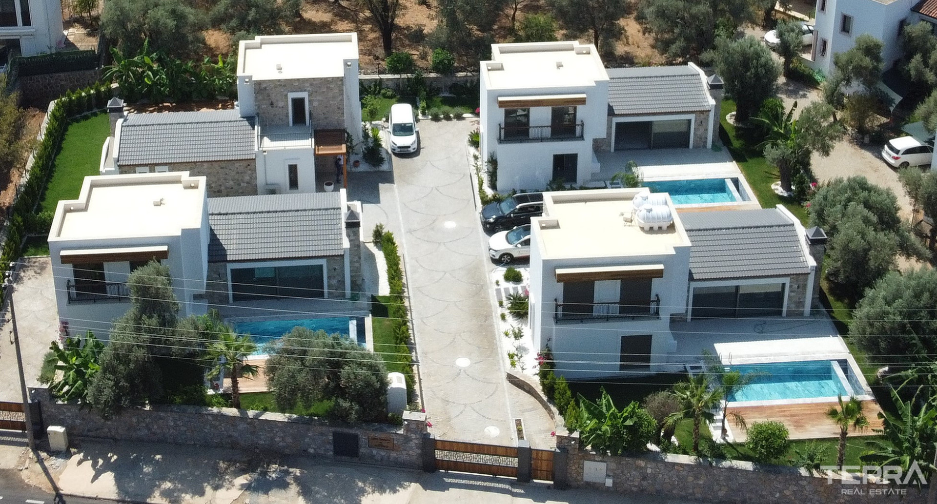 Detached Villas fro Sale in Bodrum, Muğla, Turkey - 128111
