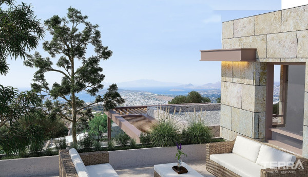 Sea View Apartments for Sale in Bodrum, Muğla, Turkey