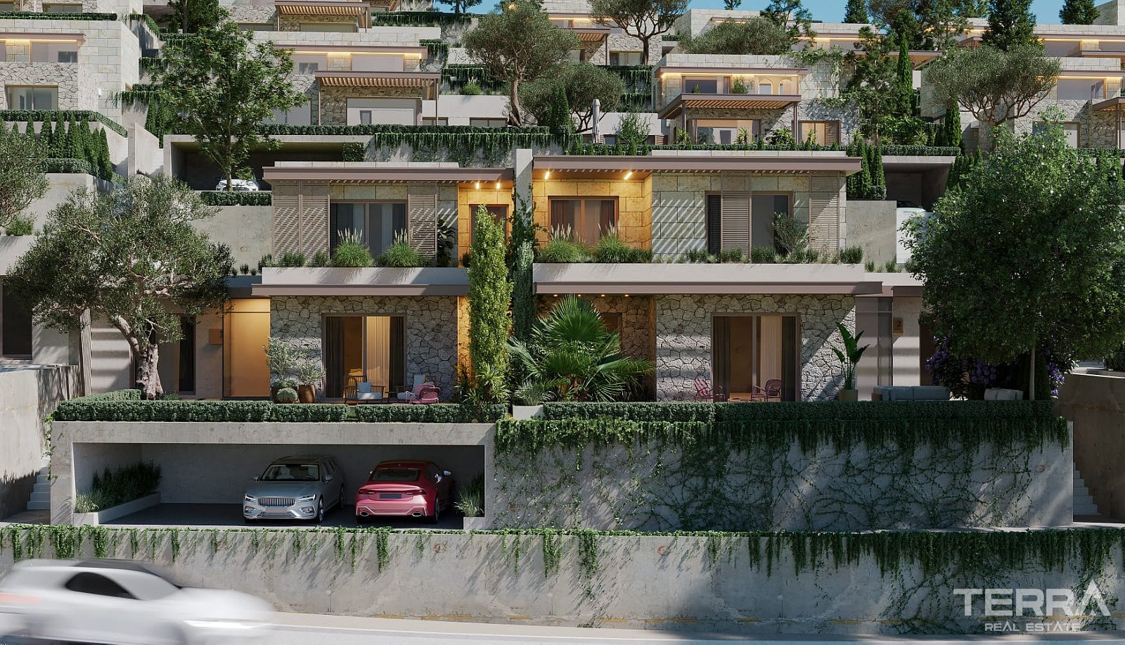 Muğla, Bodrum'da Panoramik Deniz Manzaralı Satılık Daireler - 128236
