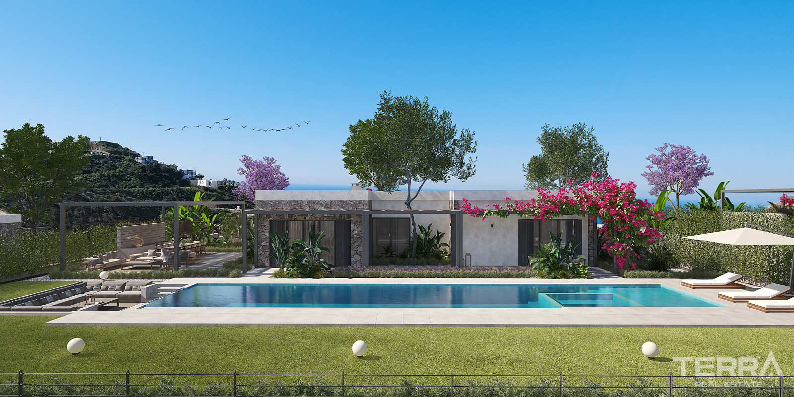 Sea View Villas for Sale in Bodrum, Muğla, Turkey - 128347