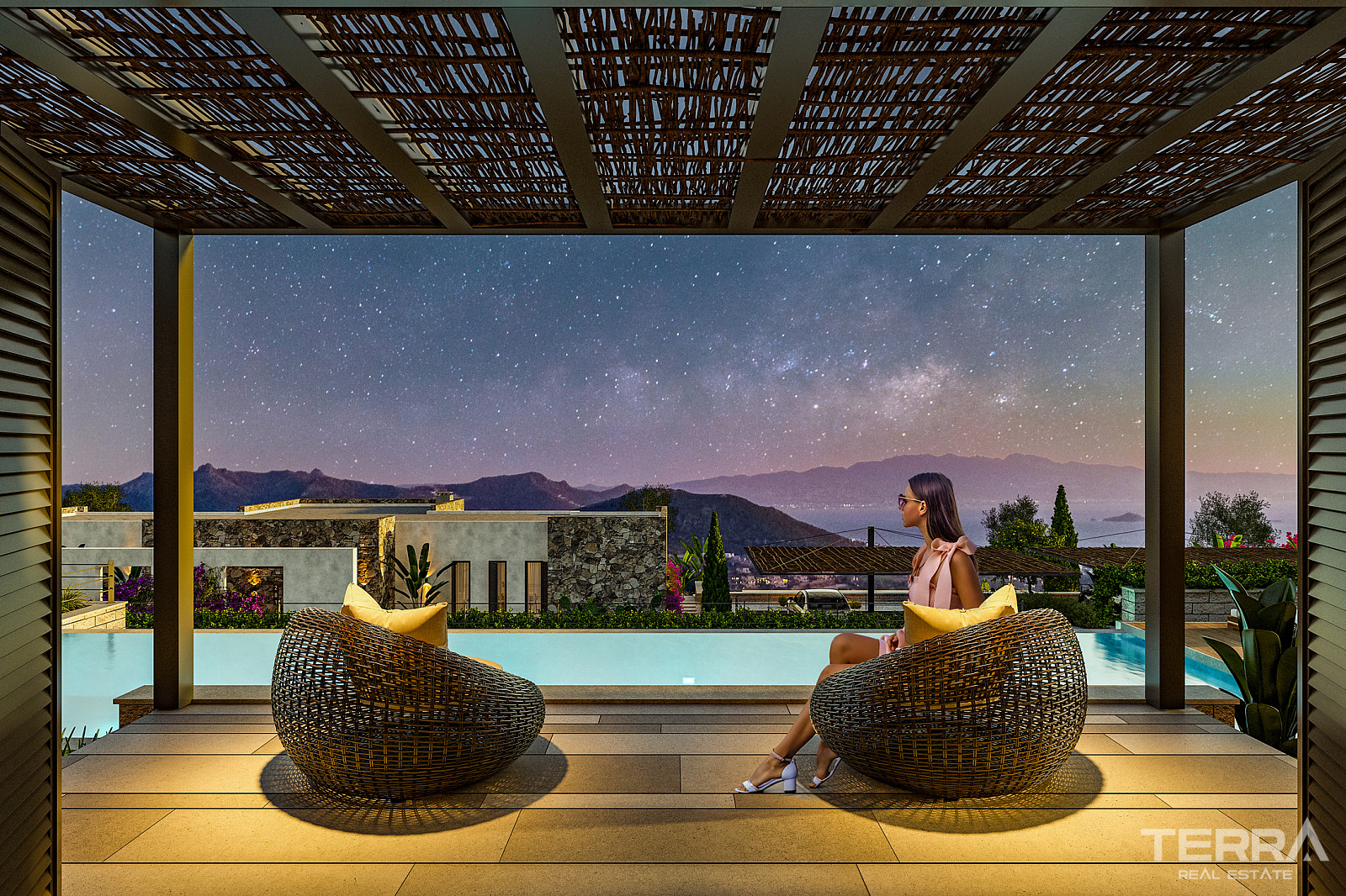 Sea View Villas for Sale in Bodrum, Muğla, Turkey - 128350