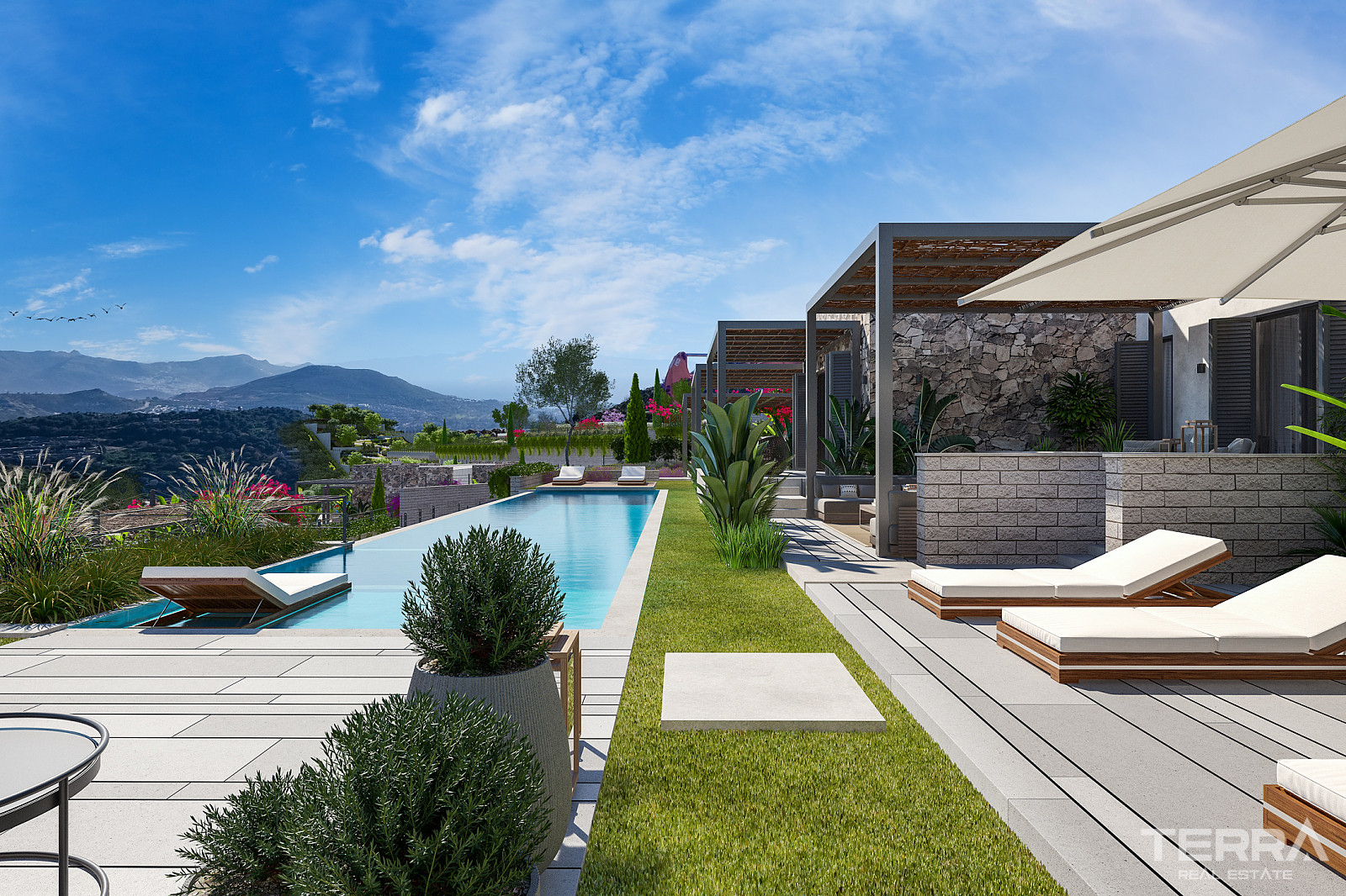 Sea View Villas for Sale in Bodrum, Muğla, Turkey - 128362