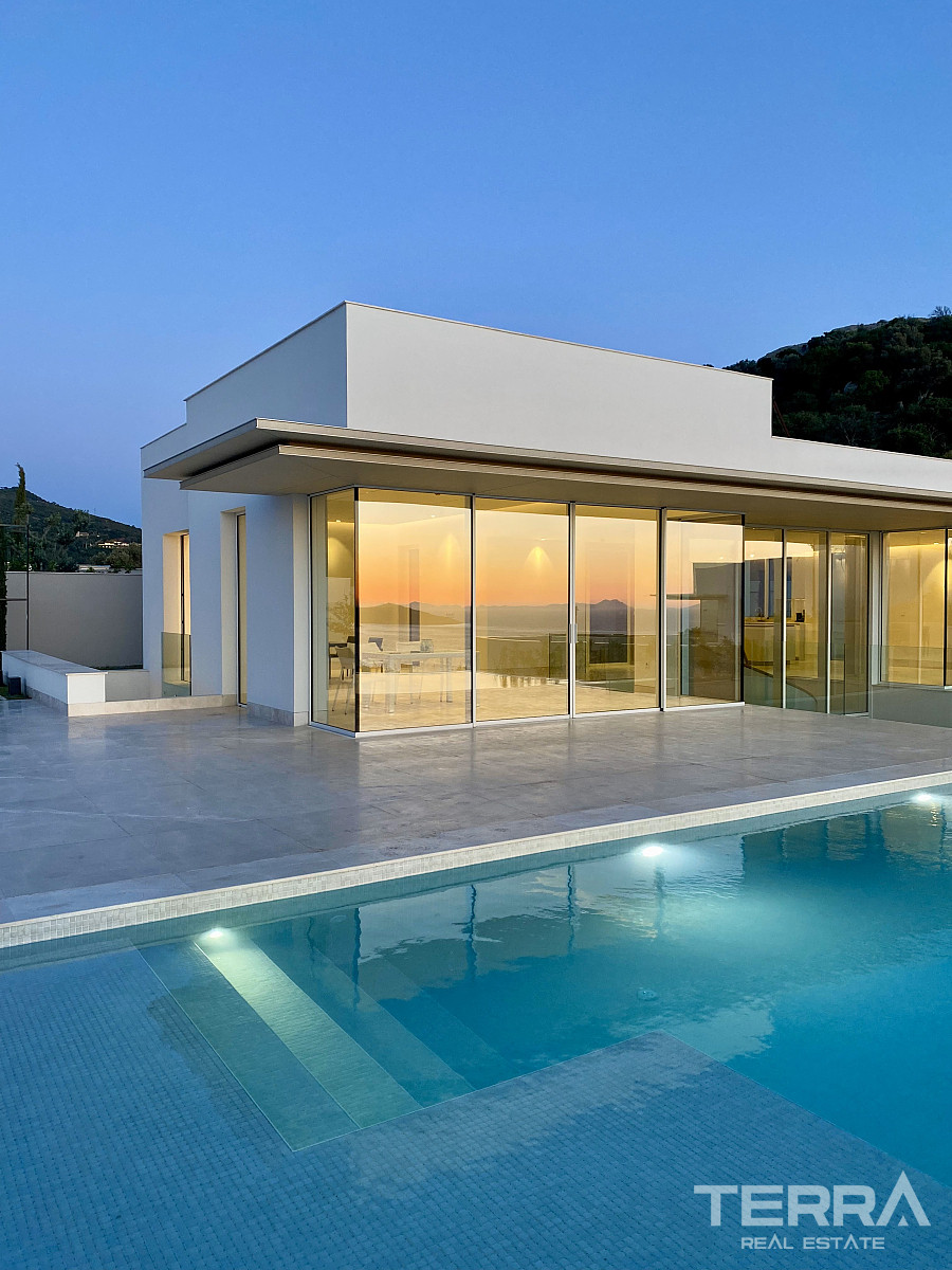Sea View Villas for Sale in Bodrum, Muğla, Turkey - 128406