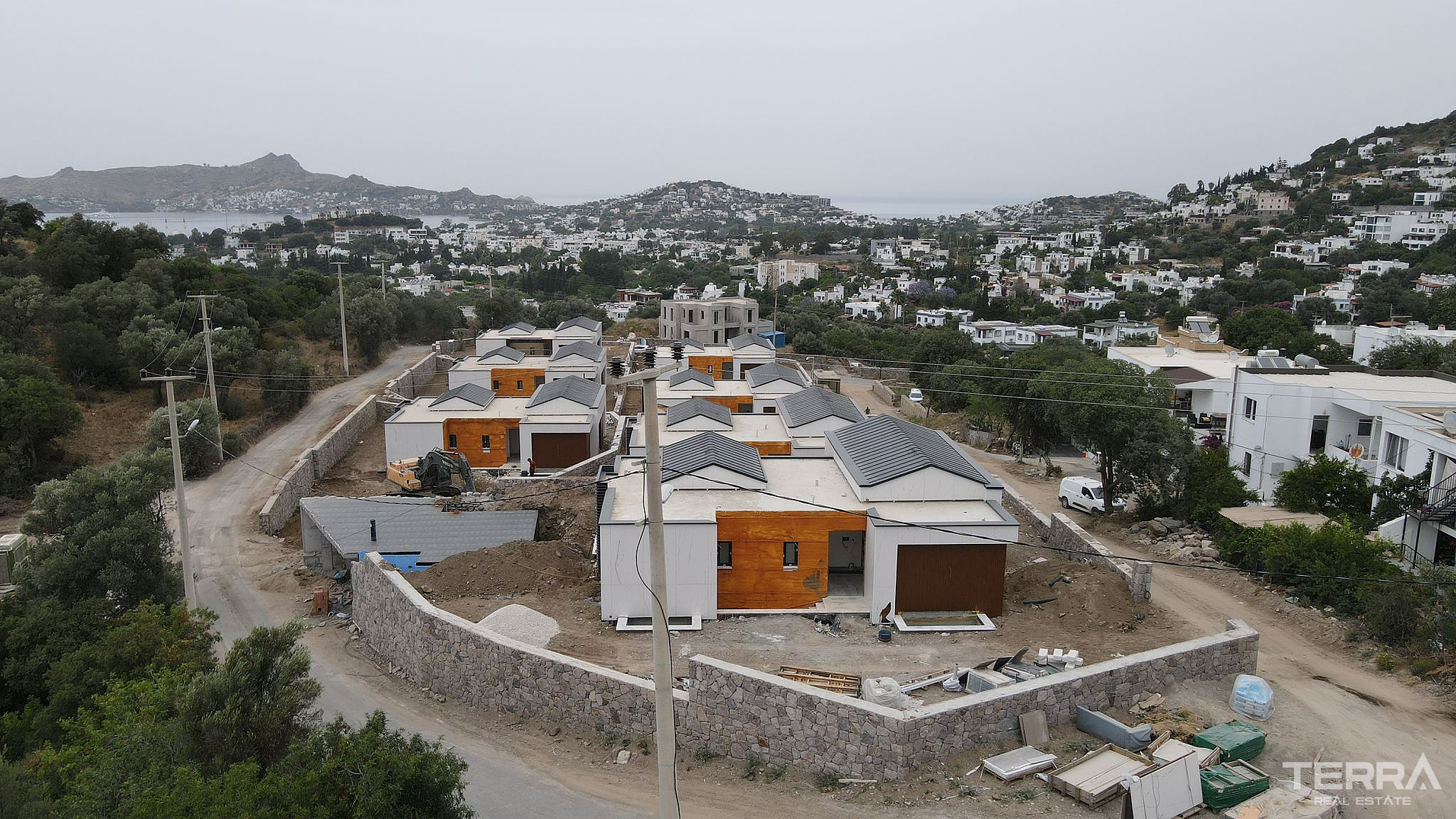 Muğla, Bodrum'da Marina'ya Yakın Konumda Satılık Müstakil Villalar - 128636