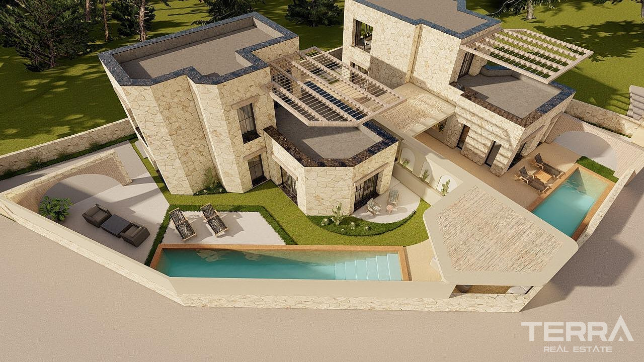 Villas for Sale in Bodrum, Muğla, Turkey - 128655