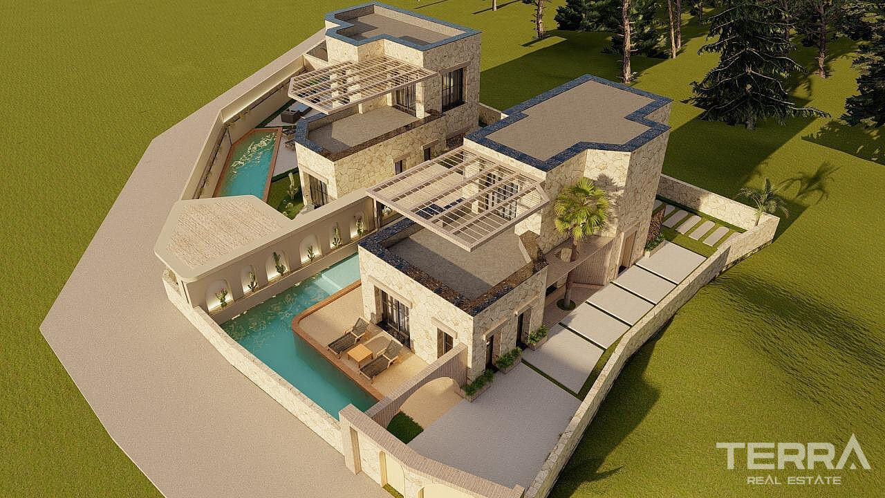 Villas for Sale in Bodrum, Muğla, Turkey - 128658