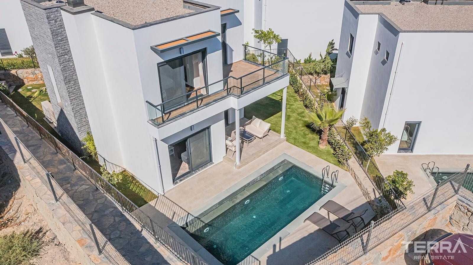Wille z widokiem na morze na sprzedaż w Bodrum, Muğla, Turcja - 128771