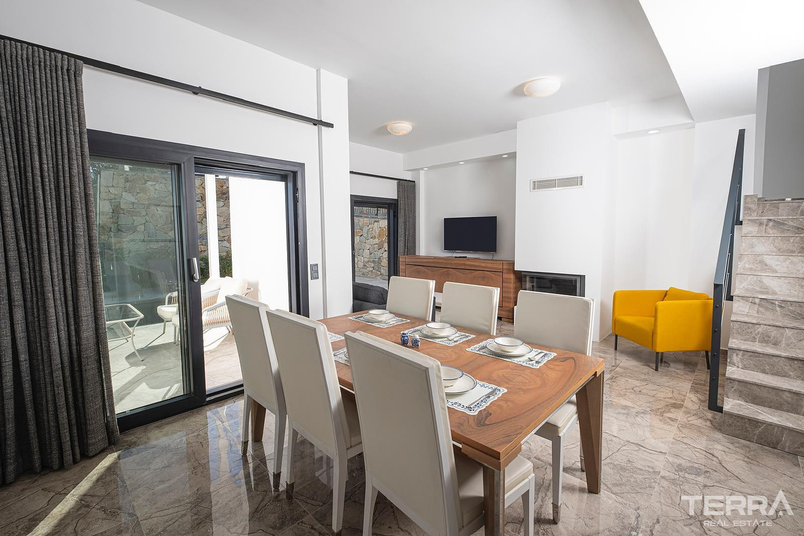 Wille z widokiem na morze na sprzedaż w Bodrum, Muğla, Turcja - 128782