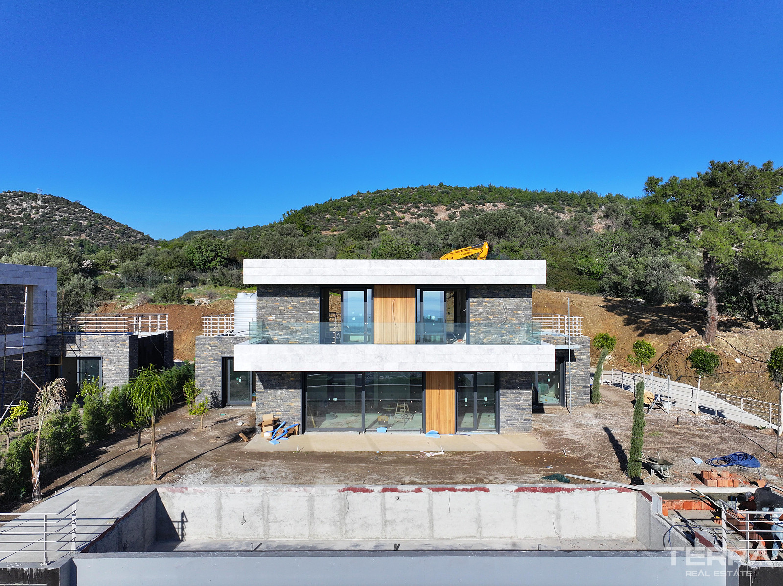 Muğla, Bodrum'da Kale ve Deniz Manzaralı Müstakil Villalar - 128887
