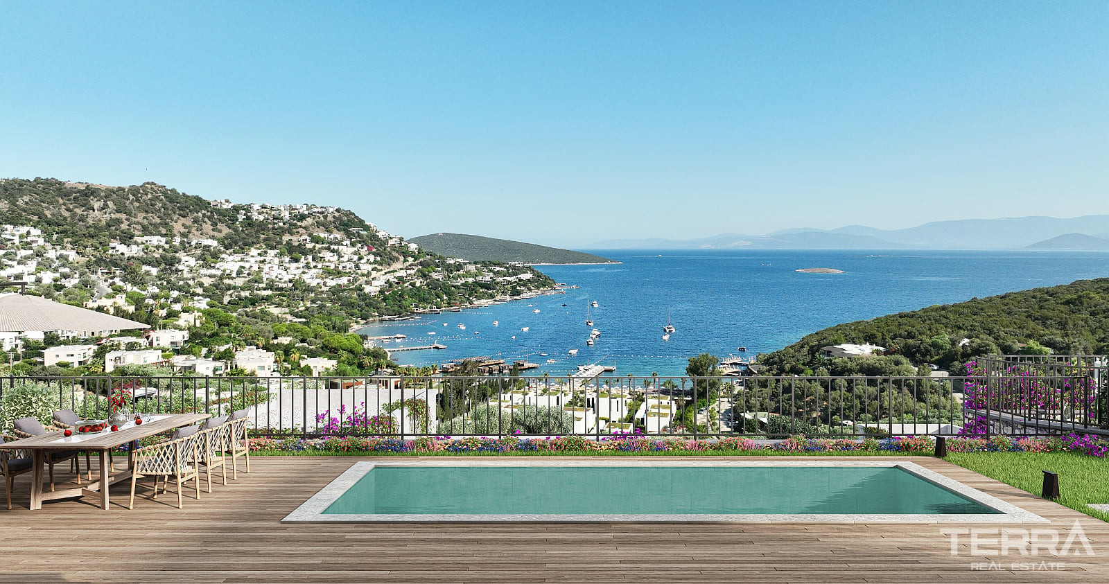 Sea View Villas for Sale in Bodrum, Muğla, Turkey - 128939