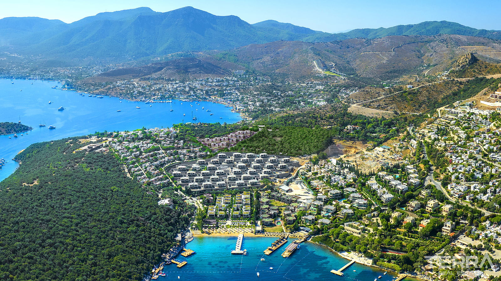 Sea View Villas for Sale in Bodrum, Muğla, Turkey - 128945