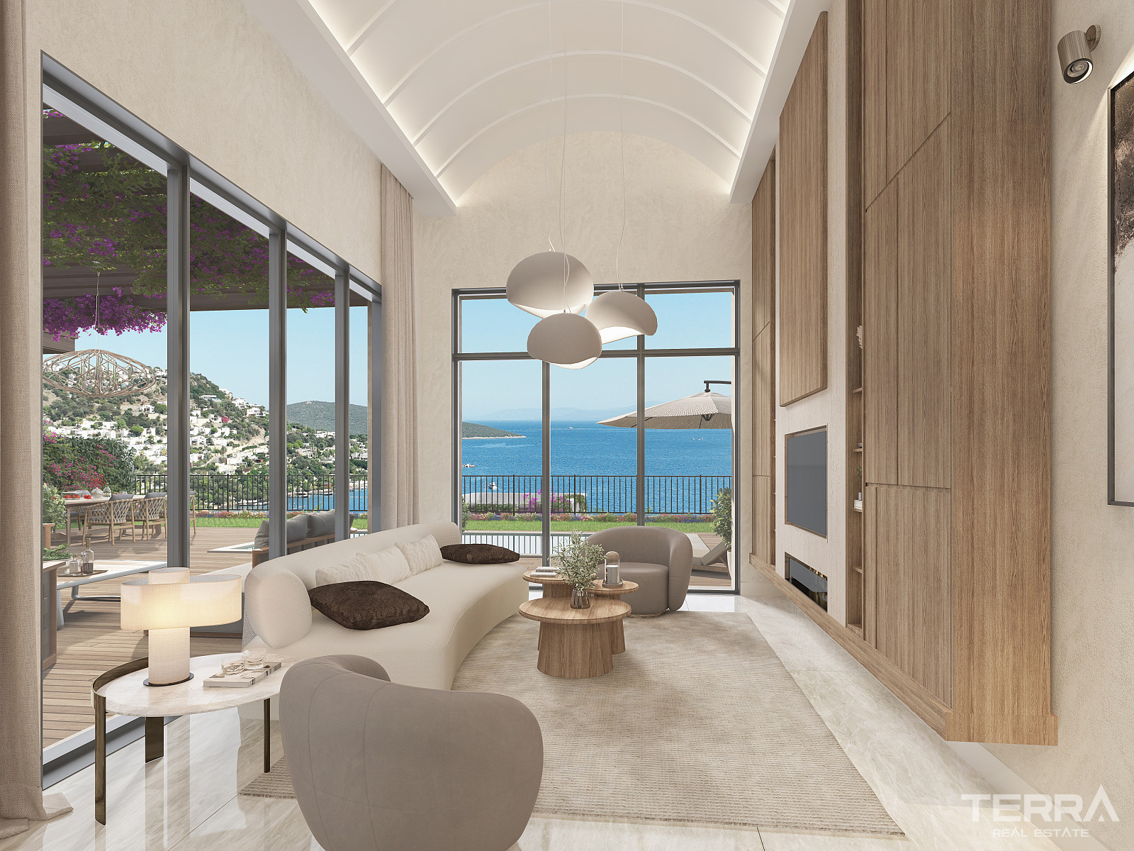 Sea View Villas for Sale in Bodrum, Muğla, Turkey - 128959