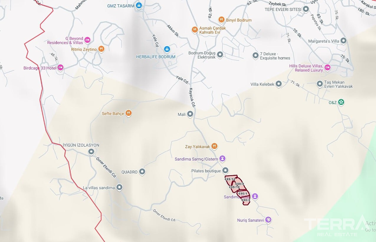 Investment Land Plot for Sale in Bodrum, Muğla, Turkey - 129064