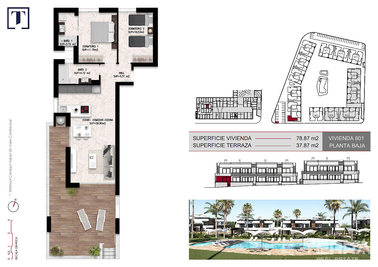 İspanya, Rojales, Costa Blanca'da Satılık Modern Daireler - 129197