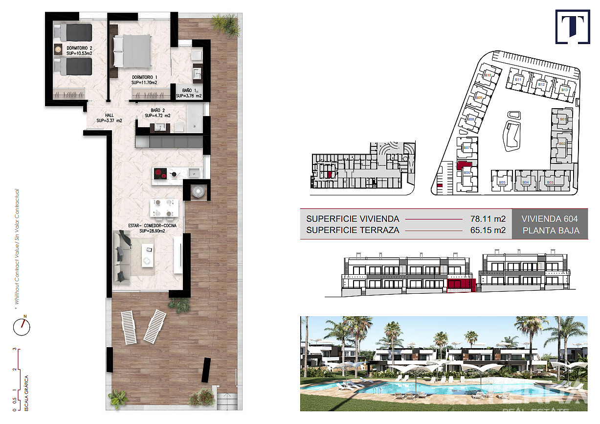 İspanya, Rojales, Costa Blanca'da Satılık Modern Daireler - 129200