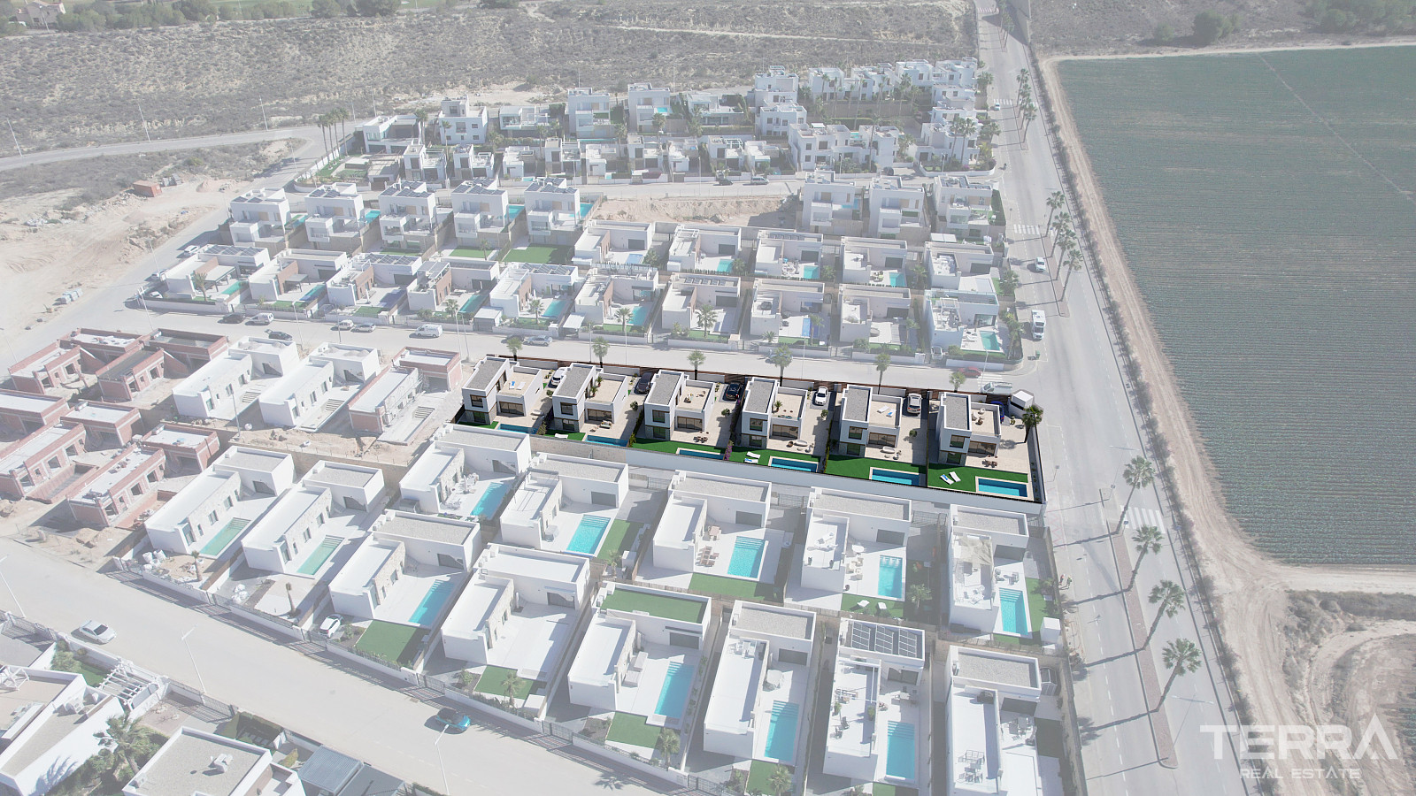 Golf Villas for Sale in Algorfa, Costa Blanca, Spain - 129337
