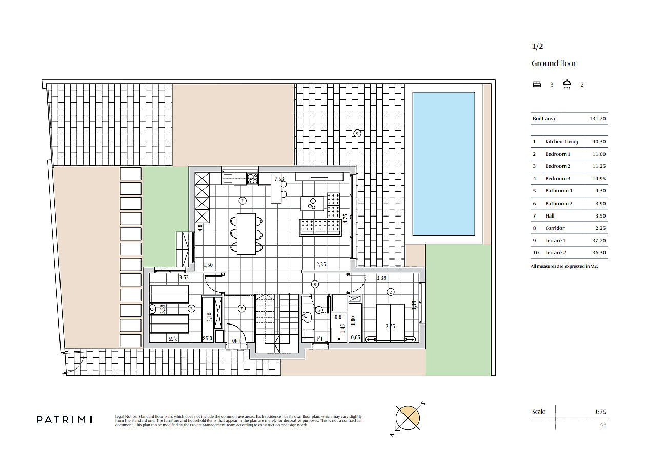 Golf Villas for Sale in Algorfa, Costa Blanca, Spain - 129367