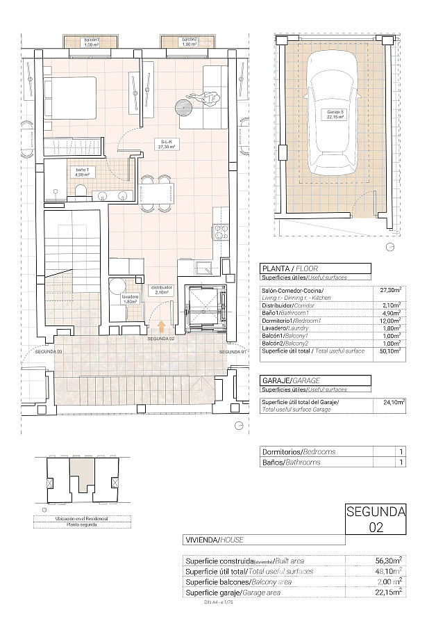 Apartments for Sale in Hondón de las Nieves, Costa Blanca, Spain - 129408