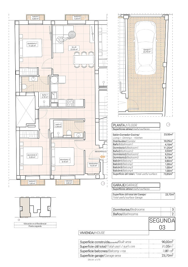 Apartments for Sale in Hondón de las Nieves, Costa Blanca, Spain - 129409