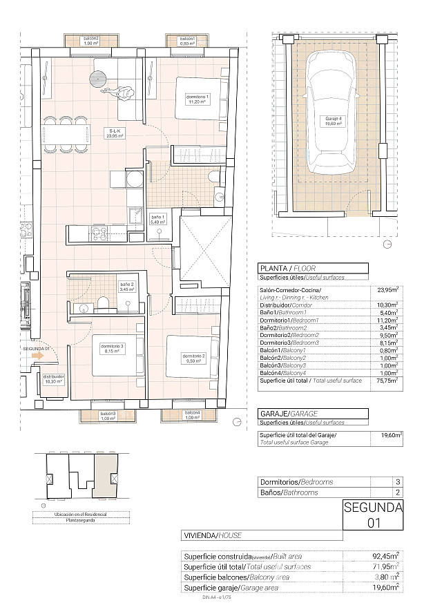 Apartments for Sale in Hondón de las Nieves, Costa Blanca, Spain - 129413